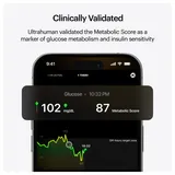 Ultrahuman M1 continuous glucose monitor / metabolic fitness tracker (NFC Required) 1 week tracking - 1S (1 Single pack)