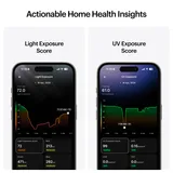 Ultrahuman Home - Air quality sensing - Noise detection - Natural & blue light exposure - Temperature tracking - Humidity monitoring