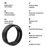 Ultrahuman Ring Air - Smart Ring, Charger, USB Cable / Size-06- Matt_Grey