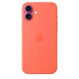 Apple iPhone 16 Plus Silicone Case with MagSafe - Tangerine (SEASONAL)