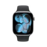 Apple Watch S11 GPS 42mm Space Grey Aluminium Case with Black Sport Band - S/M