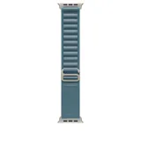 Apple Watch Ultra 3 Cellular 49mm Natural Titanium Case with Light Blue Alpine Loop - Medium