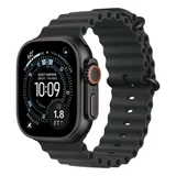 Apple Watch Ultra 3 Cellular 49mm Black Titanium Case with Black Ocean Band
