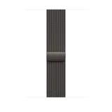 Apple Watch S11 Cellular 46mm Slate Titanium Case with Slate Milanese Loop - M/L