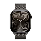 Apple Watch S10 Cellular 42mm Slate Titanium Case with Slate Milanese Loop