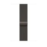 Apple Watch S10 Cellular 42mm Slate Titanium Case with Slate Milanese Loop