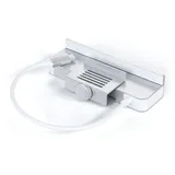 Satechi USB-C Clamp Hub iMac 24inch (2021) / (1x USB-C up to 5 Gbps,3x USB-A 3.0 up to 5 Gbps, inc. Apple S.Drive Micro/SD) - Silver